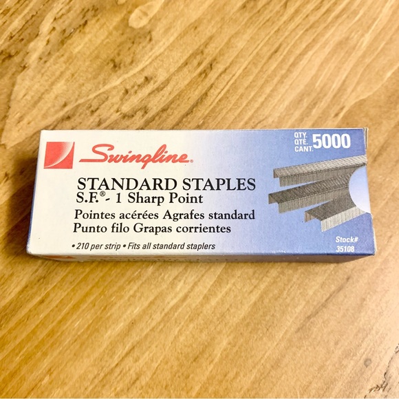 Vintage Swingline 747xx 25 Sheet Matt Black Full Strip Desk Stapler/Staples Lot - Picture 9 of 13